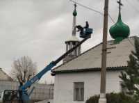 В Хакасии отреставрировали купола храма в женской колонии