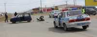В Хакасии подросток-мотоциклист влетел в легковушку