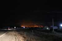 В Хакасии на ликвидацию сильного пожара потребовалось три часа