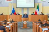 Глава Хакасии рассказал о 20-й сессии Верховного Совета