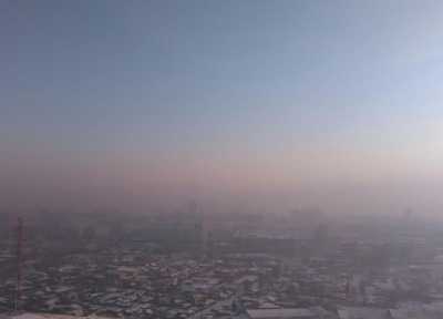 В Абакане погода усугубила ситуацию с загрязнением воздуха