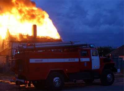 В Хакасии на пожаре погиб мужчина