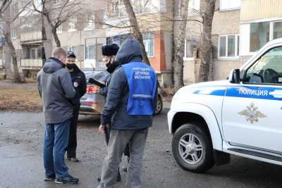 Металлурги Саяногорска вышли на охрану общественного порядка