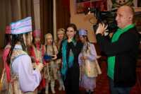 Зарубежные журналисты посетили Национальную гимназию в Хакасии
