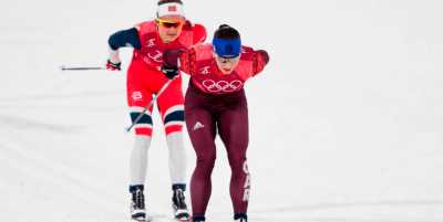Женская сборная России по лыжным гонкам выиграла бронзу в эстафете