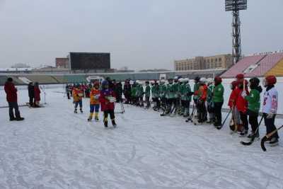 Городской турнир по хоккею в Абакане посвятили Геннадию Вяткину