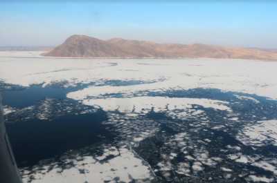 В Хакасии разрушаются ледяные оковы рек и озёр