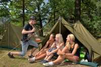 Юные патриоты Хакасии отдохнут в палаточном лагере «Вершина»