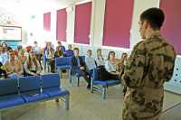 Росгвардейцы Хакасии поговорили с молодежью о поступлении в военные институты