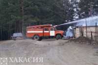 Несколько теплиц сгорели в Хакасии