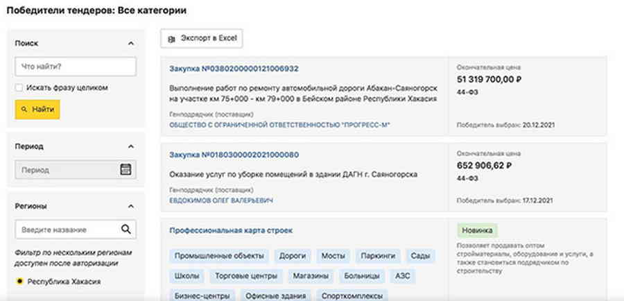 Фото галереи